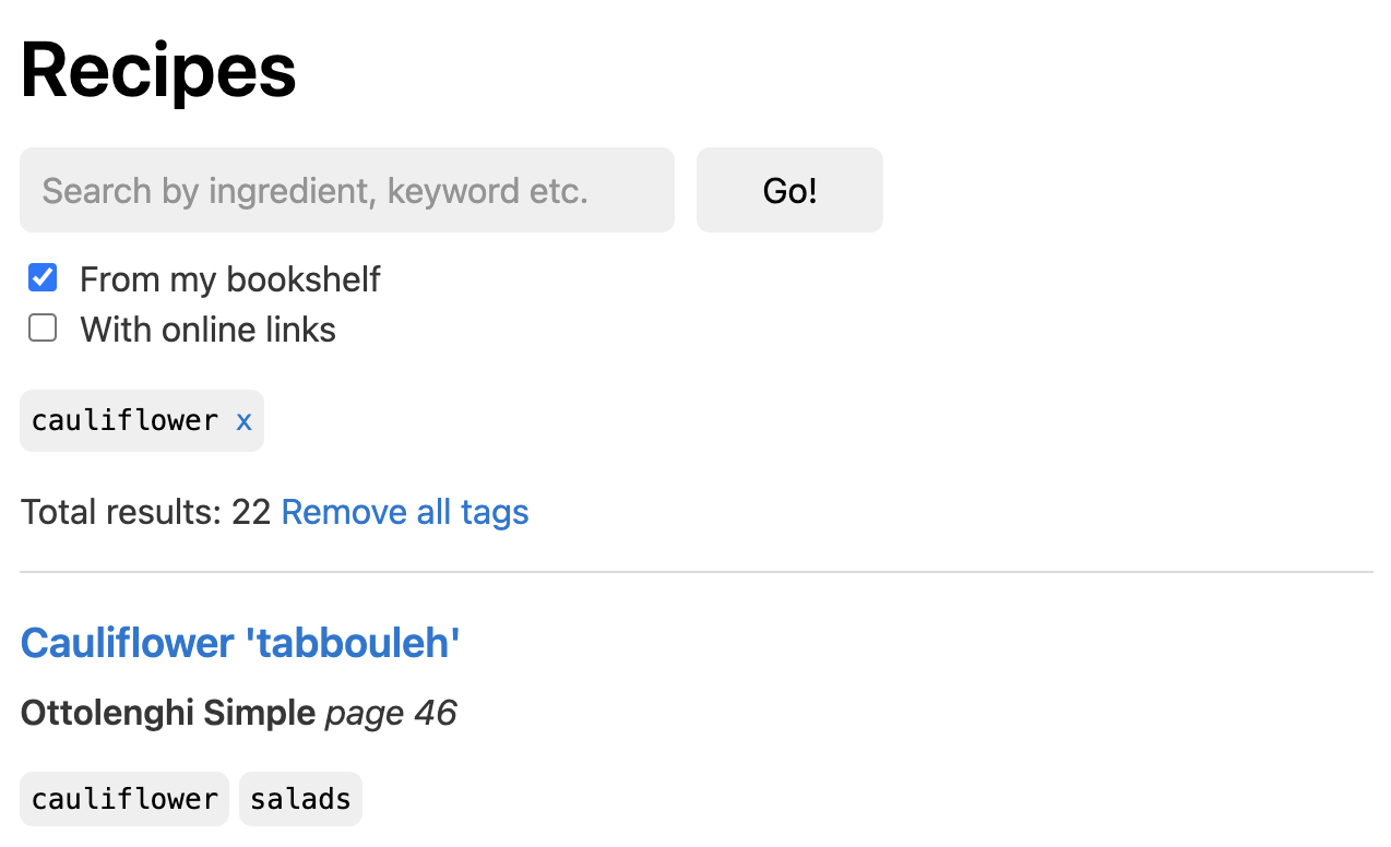 Search results cauliflower